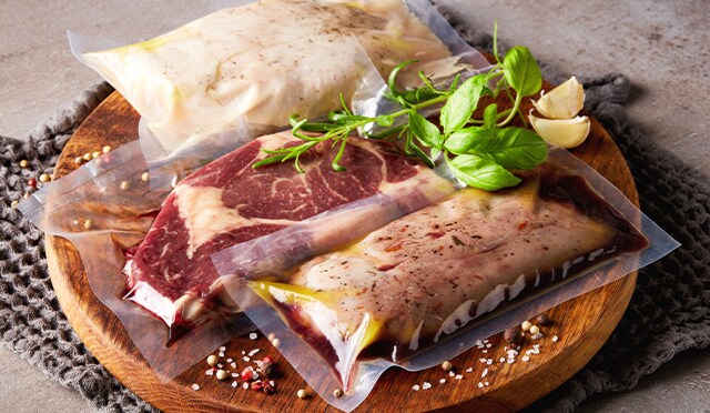 Sous-vide van Hocras